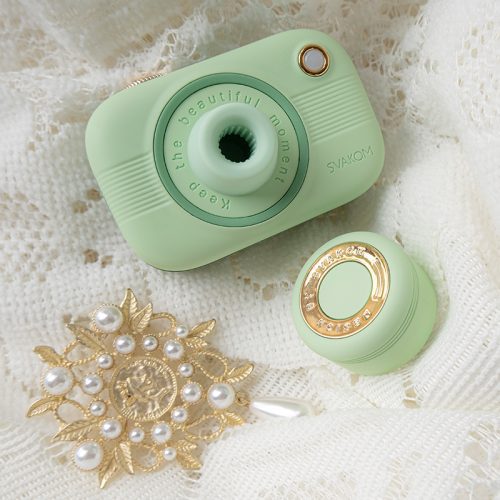 【Vibrator】Camera Sucking Toy Green - Lunarlulu