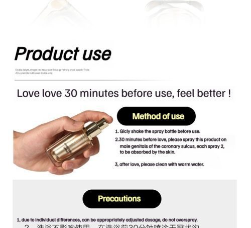 【Lubes & Wellness】External delay spray 15ML- Strength - Lunarlulu
