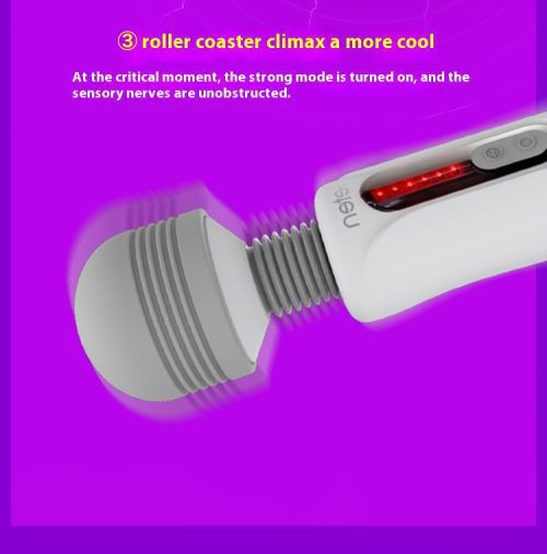 【Vibrator】 Vibrator Wand for Women Quiet Vibrating Dildo for Sexual Pleasure - Lunarlulu