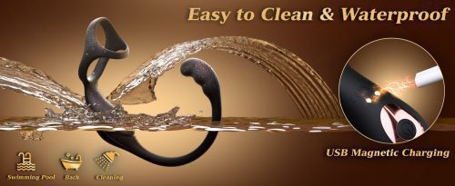 【Prostate Massager】App-Controlled Prostate Massager with Thrusting Lock Ring – Anal Plug & Vibrator Combo - Lunarlulu