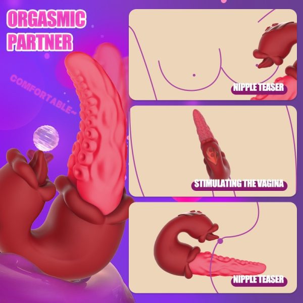 【Vibrator】Realistic Licking Vibrator – Thrust, Vibe, Soft & Stimulating - Lunarlulu