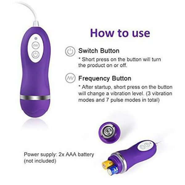 【Nipples & Bondage】Vibrating Nipple Clamps with Egg Massager for Women and Adjustable Bondage Restraint Strap for Couples - Lunarlulu