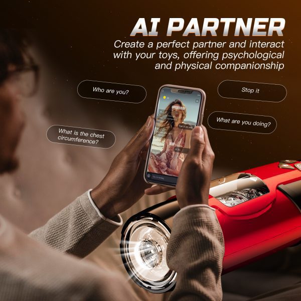 Masturbator||Automatic Thrusting Rotating Talking Silicone Male Masturbator – Long-Distance Stroke, Smart Interactive Experience - Lunarlulu
