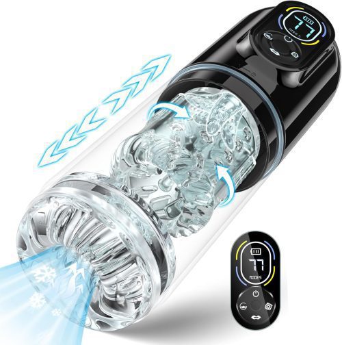 Masturator||Fully Automatic Rotating & Suction Male Masturbator - Lunarlulu