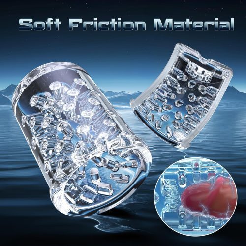 Masturbator||Thrusting Rotating Suction Male Masturbator with Moaning Sounds – 9 Modes, Removable Sleeve, Textured Interior, Includes Headphones - Lunarlulu