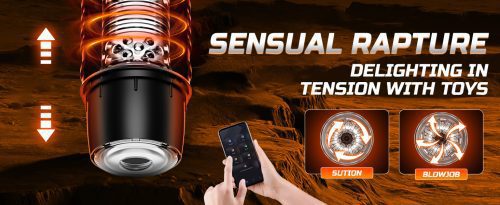 Masturbrator||Automatic Thrusting & Rotating Male Masturbator – 7 Intensity Modes, Hands-Free Pleasure - Lunarlulu