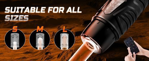 Masturbrator||Automatic Thrusting & Rotating Male Masturbator – 7 Intensity Modes, Hands-Free Pleasure - Lunarlulu