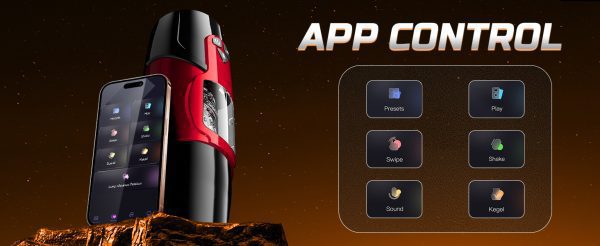 Masturbator||Automatic Thrusting Rotating Talking Silicone Male Masturbator – Long-Distance Stroke, Smart Interactive Experience - Lunarlulu