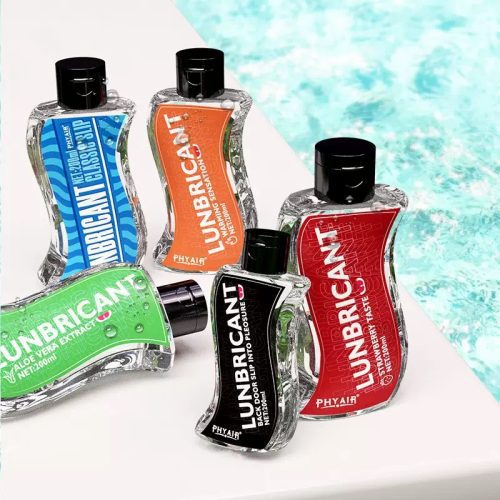 【Lubricant】Flavored Hyaluronic Acid Personal Lubricant – Warming Lube, Edible Water-Based Formula, Large Capacity Intimate Gel for Couples, Multiple Types Available - Lunarlulu