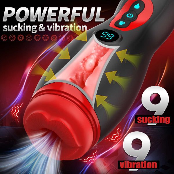Mengma HGOD heating sucking vibration digital display Yunxiao cup - Lunarlulu-lulu dolls