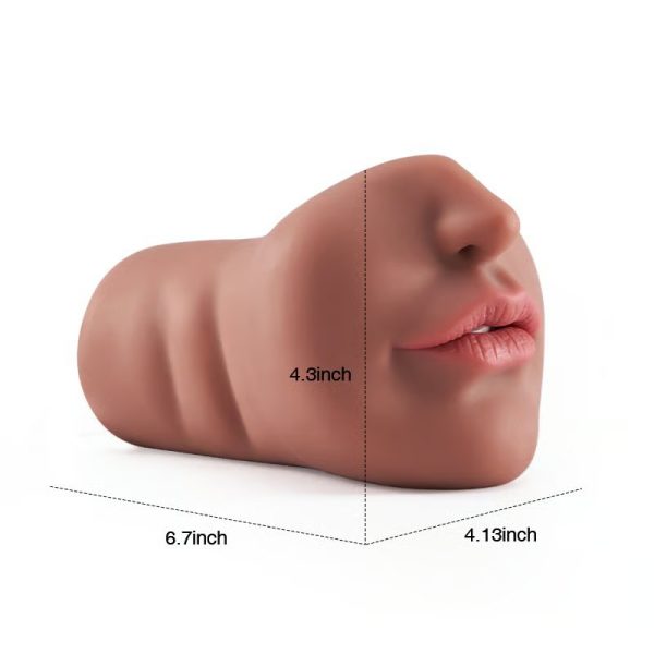 Tanned Mouth Blowjob Masturbator Stroker - Lunarlulu-lulu dolls