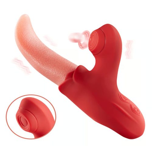 Suction Intensity Tongue-licking Clit & Nipple Stimulator - Lunarlulu-lulu dolls