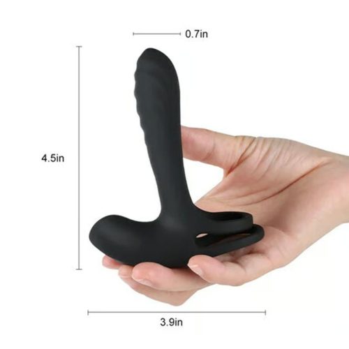 SHand Remote Insertable Vibrating Cock Ring - Lunarlulu-lulu dolls