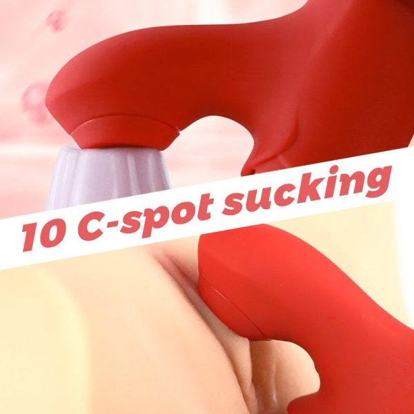 Suction Intensity Tongue-licking Clit & Nipple Stimulator - Lunarlulu-lulu dolls