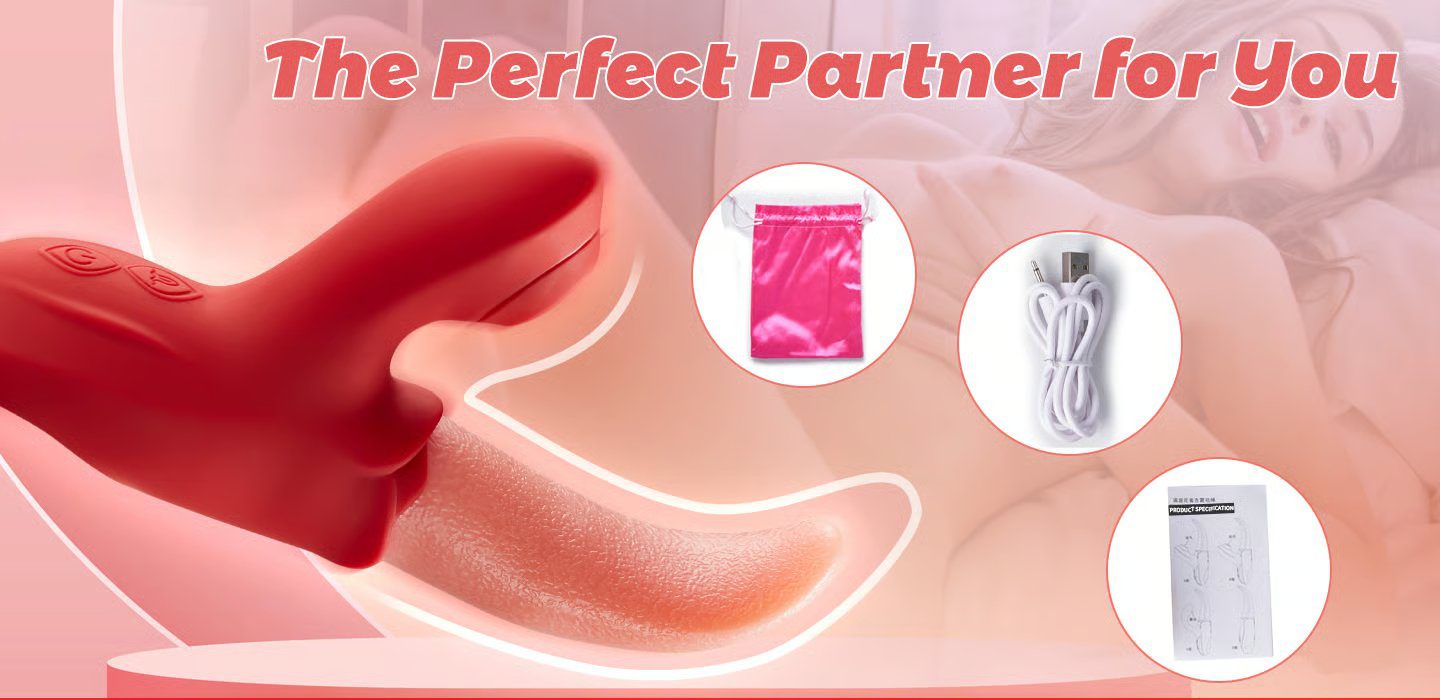 Suction Intensity Tongue-licking Clit & Nipple Stimulator - Lunarlulu-lulu dolls