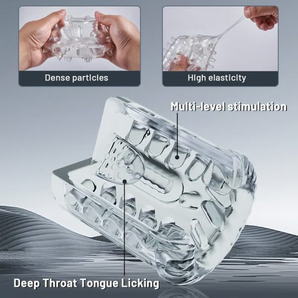 Queen Kendal 7 Vacuum Sucking for Oral Sex LCD Display Masturbator male sex toys - Lunarlulu-lulu dolls