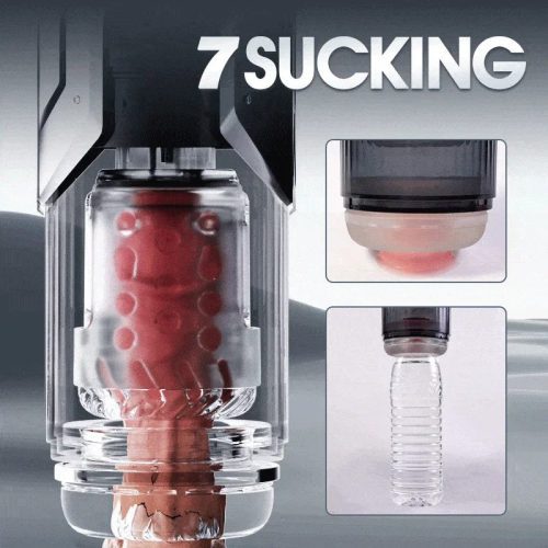 Queen Kendal 7 Vacuum Sucking for Oral Sex LCD Display Masturbator male sex toys - Lunarlulu-lulu dolls