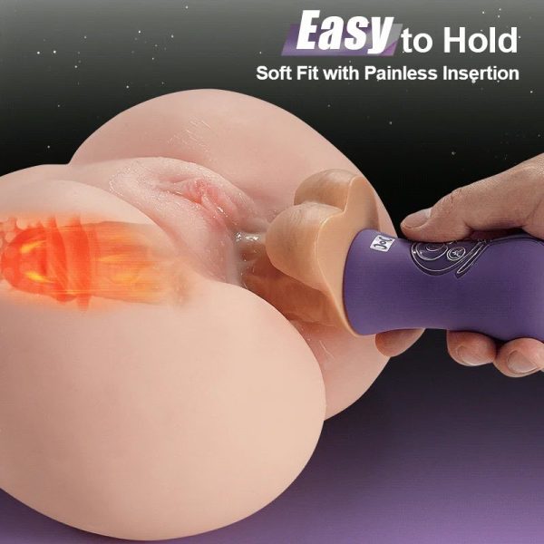 Alvira Realistic 12.59 IN 10 Vibrating 6 Thrusting Swinging Heating Dildo Vibrator - Lunarlulu-lulu dolls