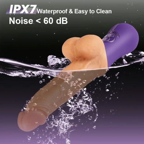 Alvira Realistic 12.59 IN 10 Vibrating 6 Thrusting Swinging Heating Dildo Vibrator - Lunarlulu-lulu dolls