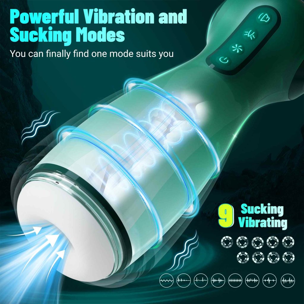 NVTOYS Civi Vibrating Suction and Voice Masturbation Cup APP Version - Lunarlulu-lulu dolls