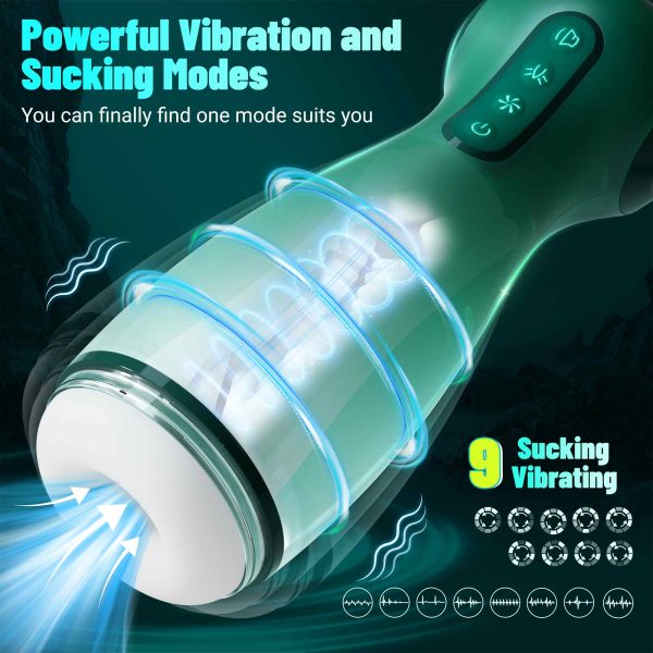 NVTOYS Civi Vibrating Suction and Voice Masturbation Cup APP Version - Lunarlulu-lulu dolls