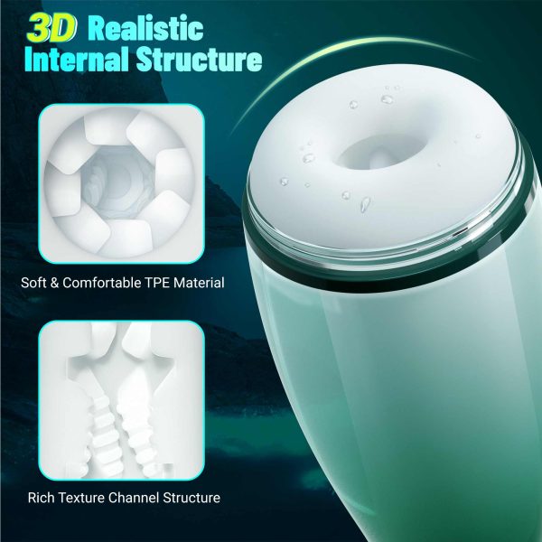 NVTOYS Civi Vibrating Suction and Voice Masturbation Cup APP Version - Lunarlulu-lulu dolls
