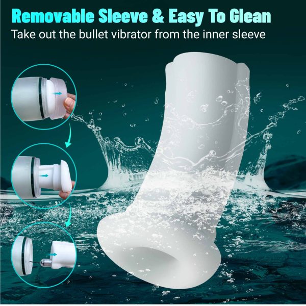 NVTOYS Civi Vibrating Suction and Voice Masturbation Cup APP Version - Lunarlulu-lulu dolls