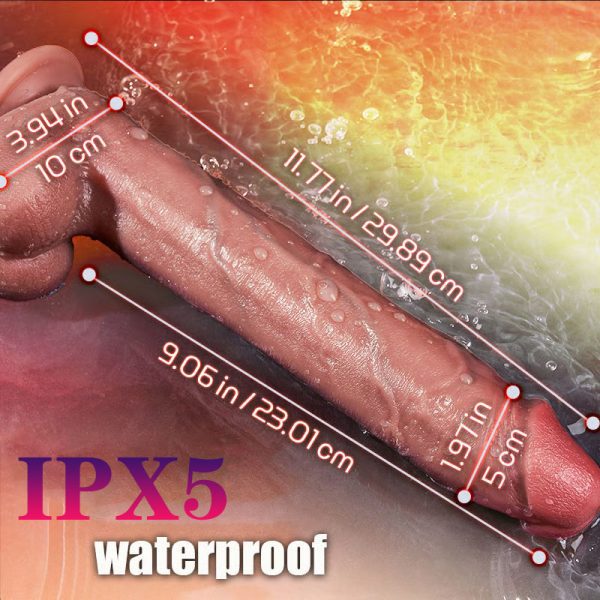 10.43 IN Longer Big Lifelike Dildo with Veins Deep & Full Satisfaction for G Spot Anal Stimulation - Lunarlulu-lulu dolls