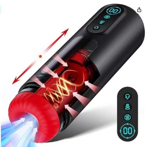 Kuangbiao Generation 3 Vibrating Suction Heating Sound Male Masturbation Cup - Lunarlulu-lulu dolls