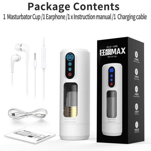 Kuangbiao Generation 3 Vibrating Suction Heating Sound Male Masturbation Cup - Lunarlulu-lulu dolls