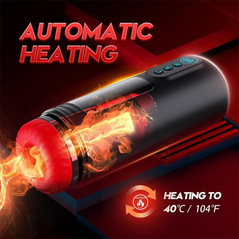 Kuangbiao Generation 3 Vibrating Suction Heating Sound Male Masturbation Cup - Lunarlulu-lulu dolls