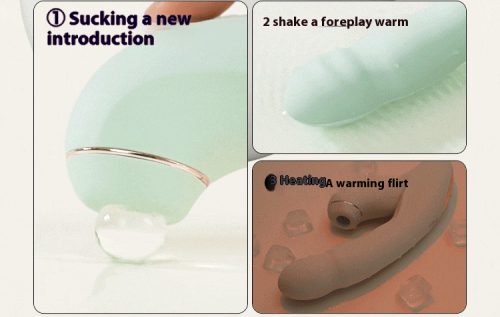 【Vibrators】Rechargeable, Warming G-Spot Vibrator – Waterproof Dildo – Vibrating Personal Massager – Sex Toys for Men, Women & Couples – Intelligent & Quiet - Lunarlulu