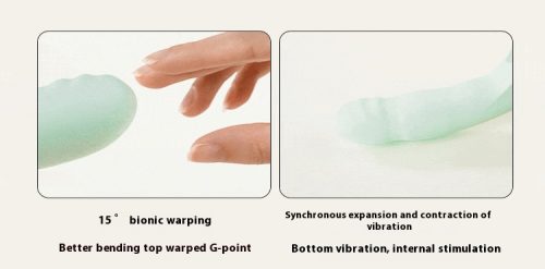 【Vibrators】Rechargeable, Warming G-Spot Vibrator – Waterproof Dildo – Vibrating Personal Massager – Sex Toys for Men, Women & Couples – Intelligent & Quiet - Lunarlulu