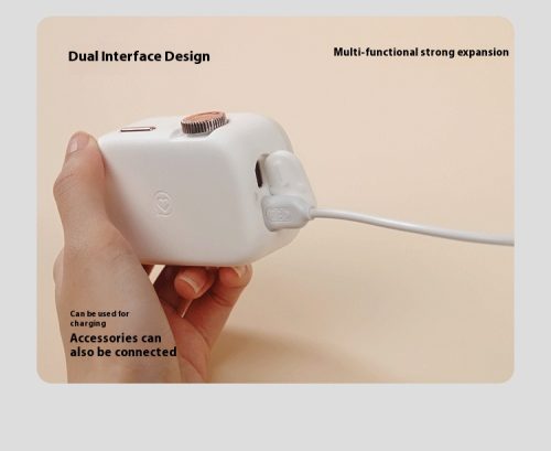 【Vibrator】Camera Sucking Toy White - Lunarlulu