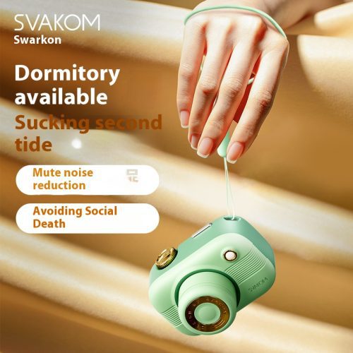 【Vibrator】Camera Sucking Toy Green - Lunarlulu