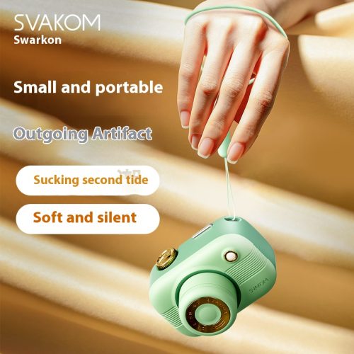 【Vibrator】Camera Sucking Toy Green - Lunarlulu
