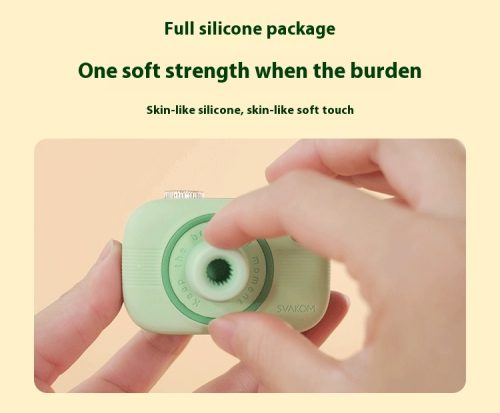 【Vibrator】Camera Sucking Toy Green - Lunarlulu