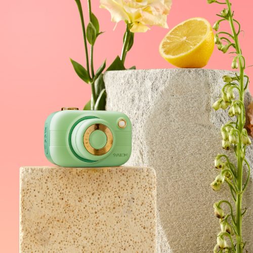 【Vibrator】Camera Sucking Toy Green - Lunarlulu