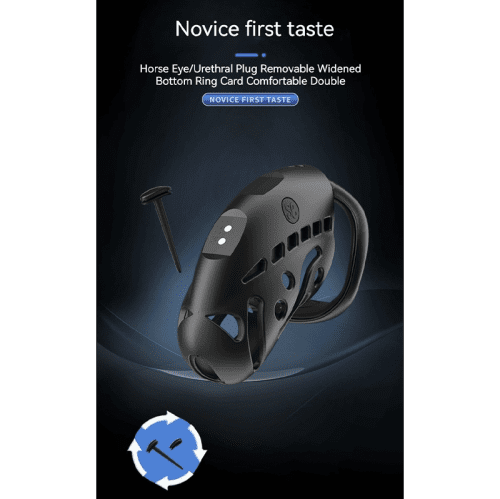 【Bondage】Nautilus electric shock Chastity Lock - Lunarlulu