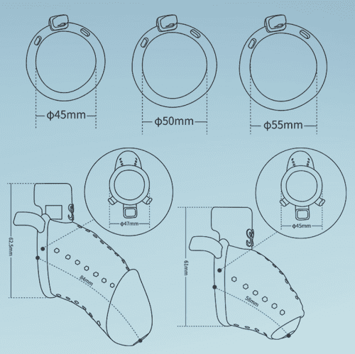 【Bondage】Enchantress Chastity Lock - Lunarlulu
