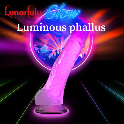【Dildo】Glow luminous dildo - Lunarlulu