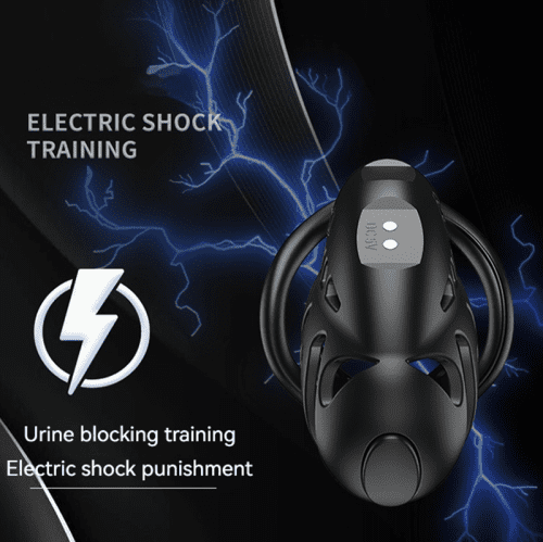 【Bondage】Nautilus electric shock Chastity Lock - Lunarlulu
