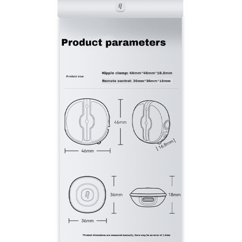 【Nipples】Wireless Nipple Clamps - Lunarlulu