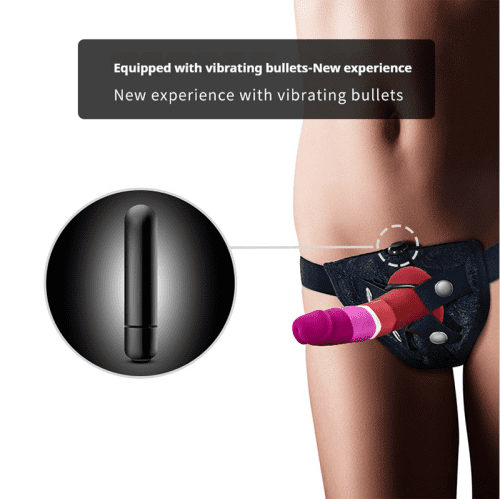 【Vibrators】- Remote Control Wearing Vibrator – Heartbeat – Black - Lunarlulu