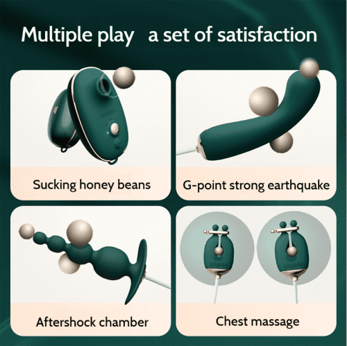 【Vibrators】Massager Quartet Gift Box Set - Lunarlulu