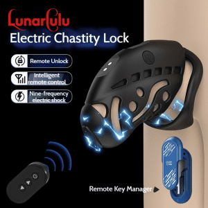 【Bondage】Nautilus electric shock Chastity Lock - Lunarlulu-lulu dolls
