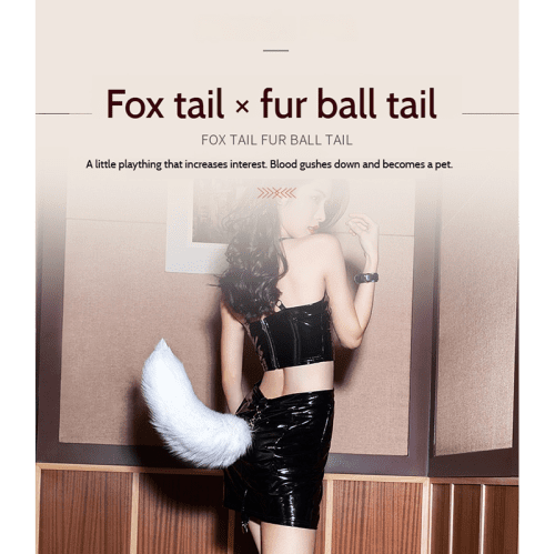 【Bondage】Removable Tail Plug – Tailored for Adult Pleasure - Lunarlulu