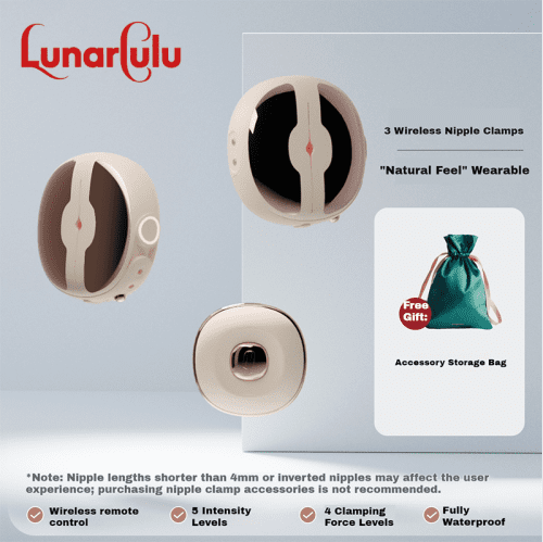 【Nipples】Wireless Nipple Clamps - Lunarlulu