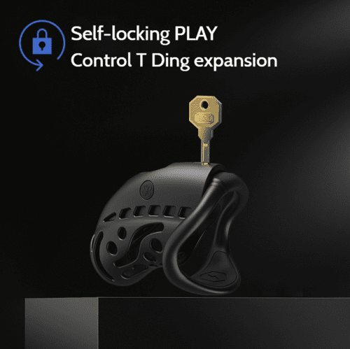 【Bondage】Nautilus electric shock Chastity Lock - Lunarlulu