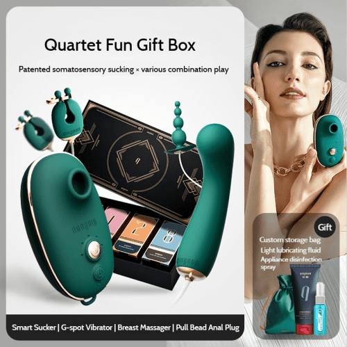 【Vibrators】Massager Quartet Gift Box Set - Lunarlulu